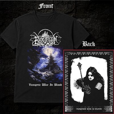 Vampyric War in Blood in Color (T-shirt)